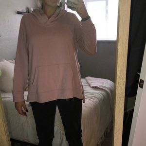 Pink oversized hoodie Old Navy